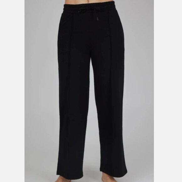 Women's Wide Leg Black Pants Velocity Size: M - Picture 2 of 10